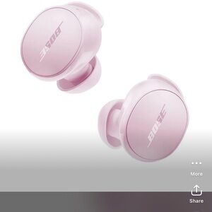 Bose Quietcomfort Wireless Earbuds in Petal Pink